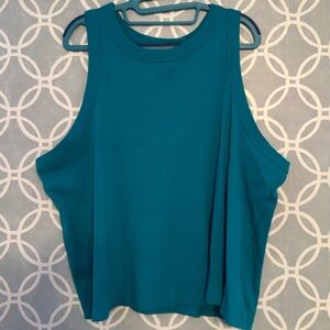 Teal tank top Old Navy